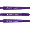 Billaresbalsalobre Cañas Mission Darts GripLock Morada Corta 34mm S1078 - Imagen 3