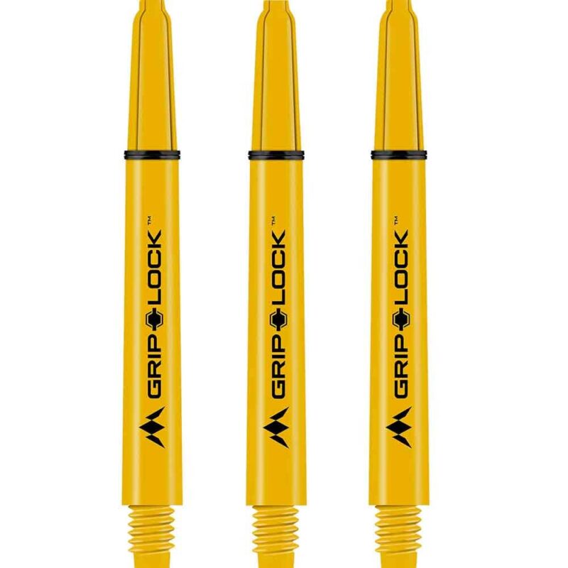 Billaresbalsalobre Cañas Mission Darts GripLock Amarilla Larga 48mm S1079
