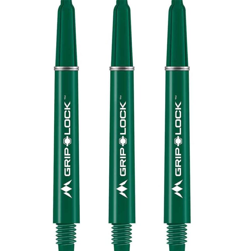 Billaresbalsalobre Cañas Mission Darts GripLock Verde Corta 34mm S1084