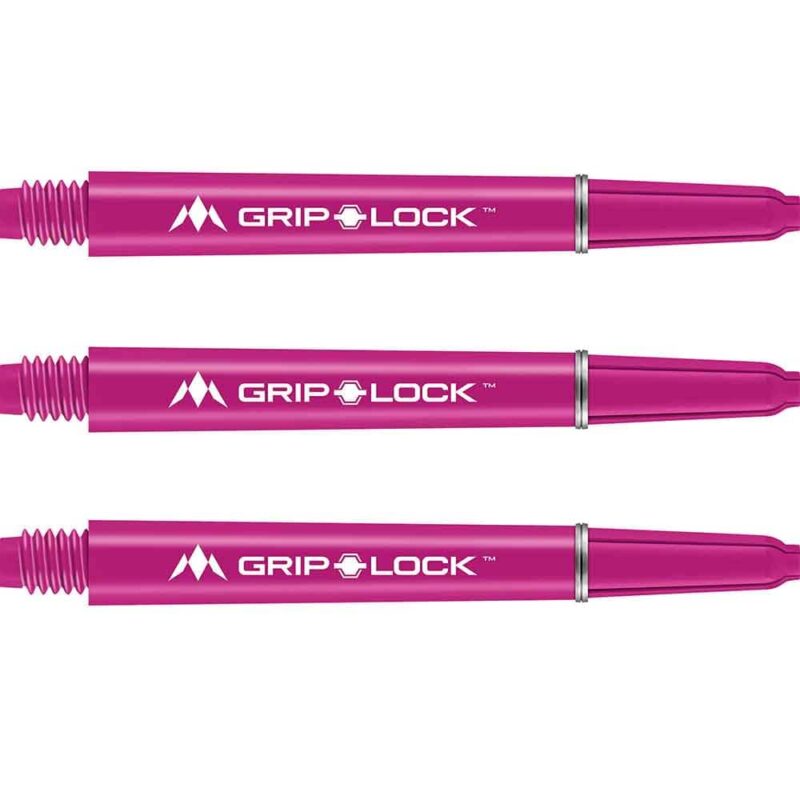 Billaresbalsalobre Cañas Mission Darts GripLock Rosa Larga 48mm S1085 - Imagen 2