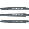 Billaresbalsalobre Cañas Mission Darts GripLock Gris Intb 41mm S1089 - Imagen 3