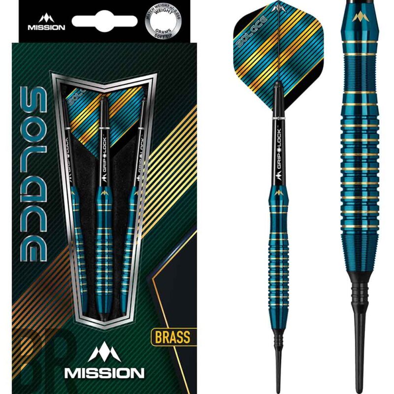 Billaresbalsalobre Dardos Mission Solaze M1 Laton Verde 20g - Imagen 3