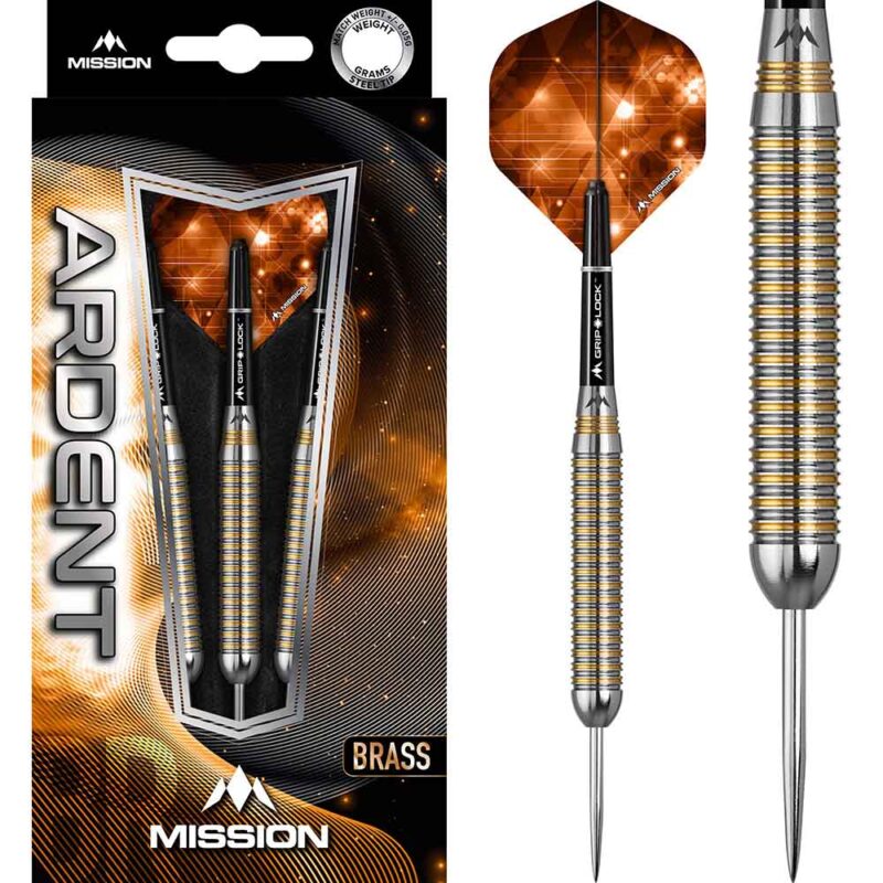 Billaresbalsalobre Dardos Ardent M1 Mission Darts Laton 23g Punta Acero D5413 - Imagen 3