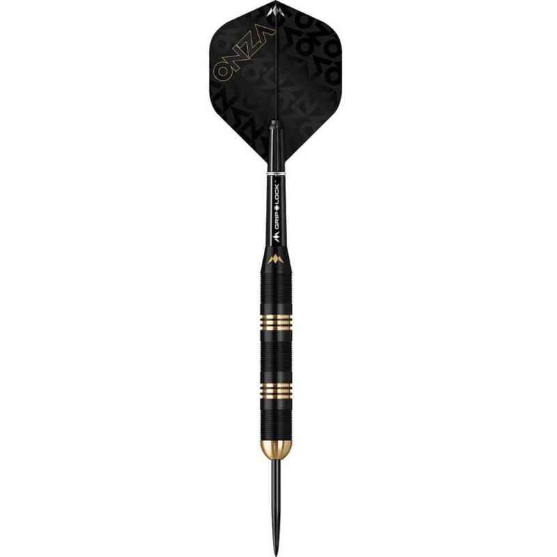 Billaresbalsalobre Dardos Onza M1 Mission Laton Dorado Negro 24g Punta Acero D1575 - Imagen 2