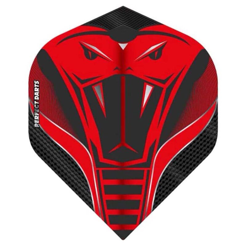 Billaresbalsalobre Plumas Perfect Darts Super Cobra No2 Std Rojo F3247
