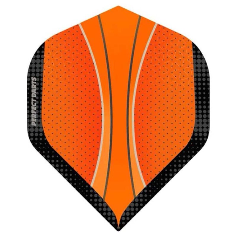 Billaresbalsalobre Plumas Perfect Darts Solarfox No2 Std Naranja y negro F3250