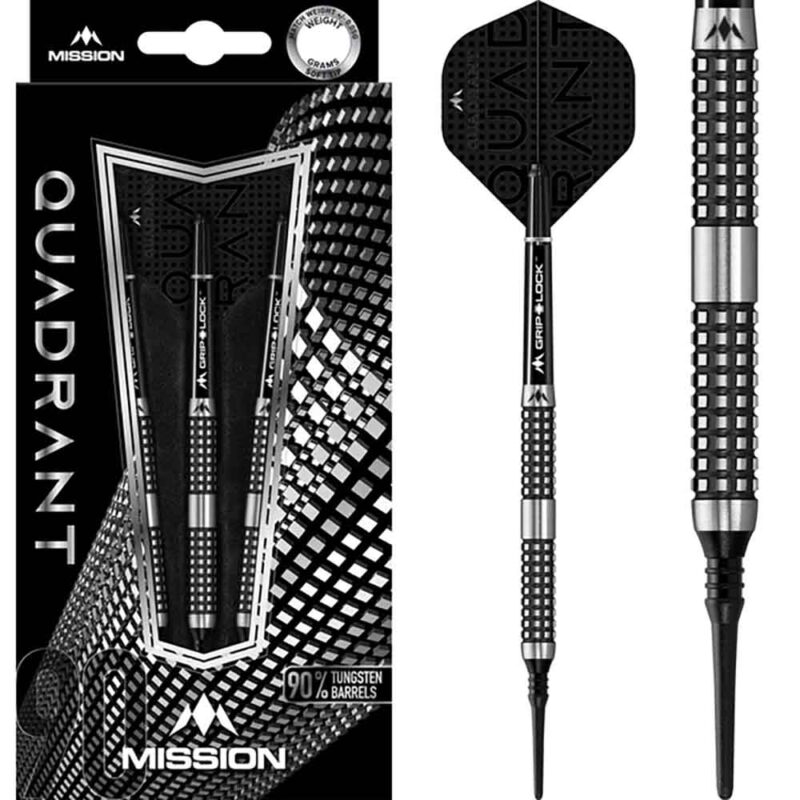 Billaresbalsalobre Dardos Mission Quadrant M4 Quad Grip 90% 18g D9283 - Imagen 3