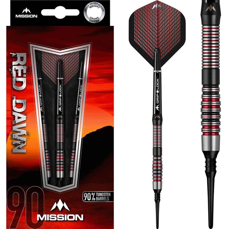 Billaresbalsalobre Dardos Mission Red Dawn M4 Front Taper 90% 19g D9049 - Imagen 3