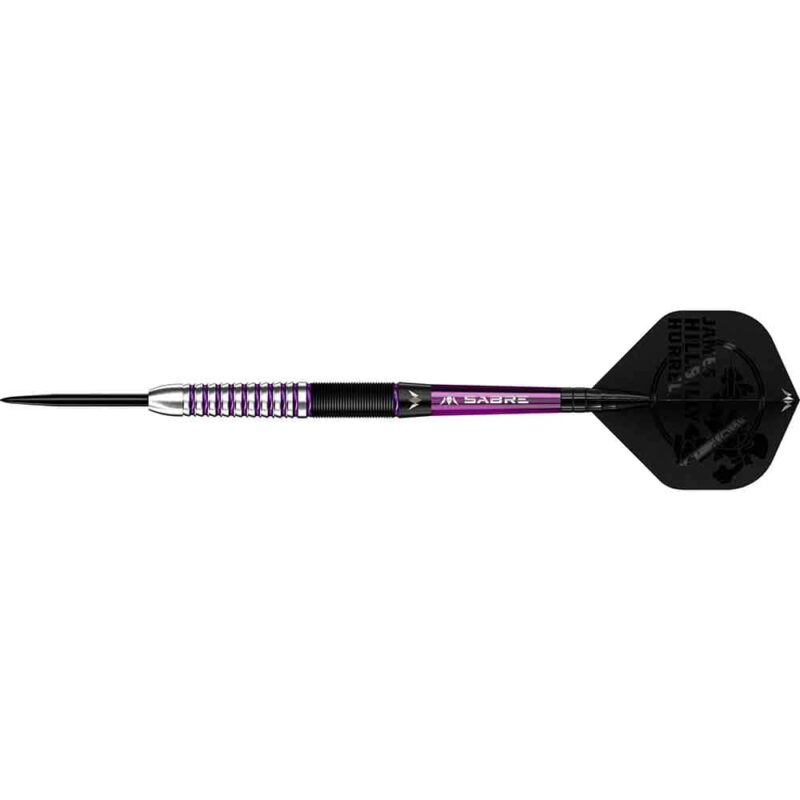 Billaresbalsalobre Dardos Mission James Hurrell Hillbilly Negro Morado 90% 24g D1618 - Imagen 2