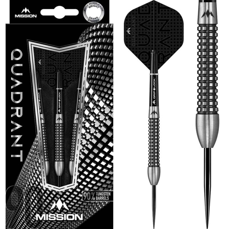 Billaresbalsalobre Dardos Mission Quadrant M3 Quad Grip 90% 23gr D1518 - Imagen 3