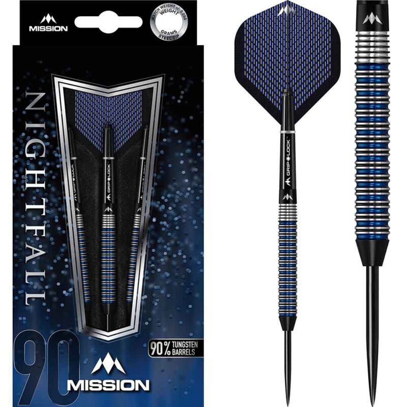 Billaresbalsalobre Dardos Mission Nightfall M2 Straight Ring 90% 24gr D1505 - Imagen 3
