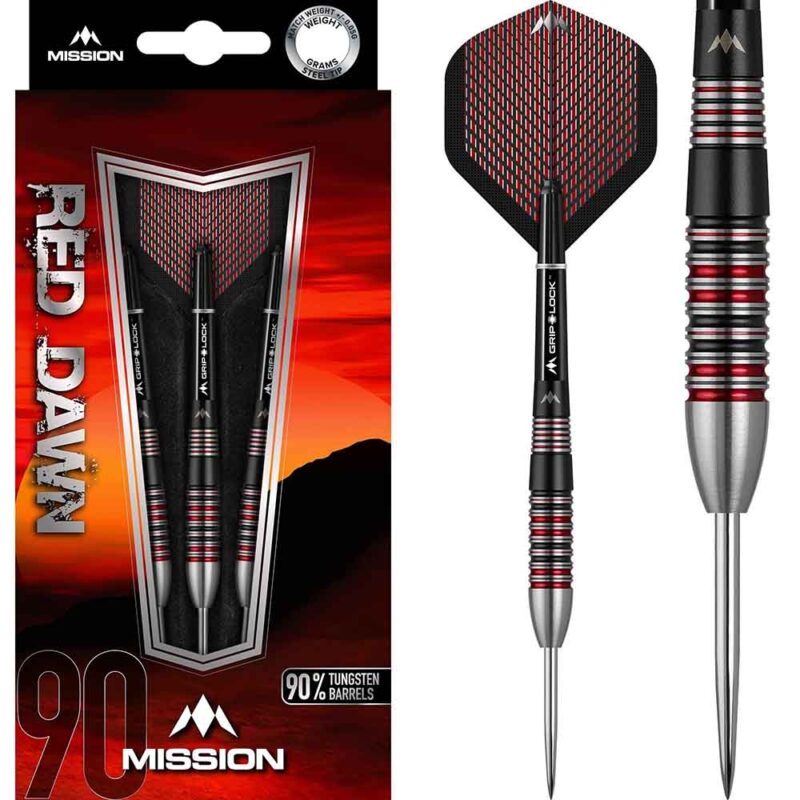 Billaresbalsalobre Dardos Mission Red Dawn M2 Front Loaded 90% 22gr D1526 - Imagen 3