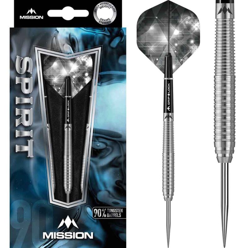 Billaresbalsalobre Dardos Mission Spirit M1 Rear Ring Grip 90% 25g D5386 - Imagen 3