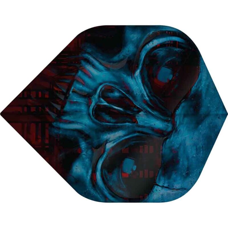 Billaresbalsalobre Plumas Designa Horror Show No2 Std Zombie Skull F3411 - Imagen 2