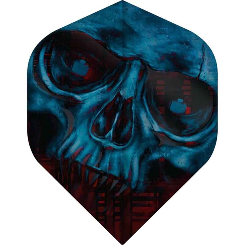 Billaresbalsalobre Plumas Designa Horror Show No2 Std Zombie Skull F3411