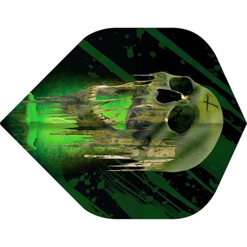 Billaresbalsalobre Plumas Designa Horror Show No2 Std Melting Skull F3404 - Imagen 2