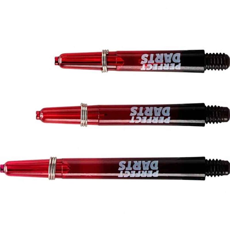Billaresbalsalobre Cañas Perfectdarts Dos Tonos Negro Rojo Intermedia S1199 - Imagen 3