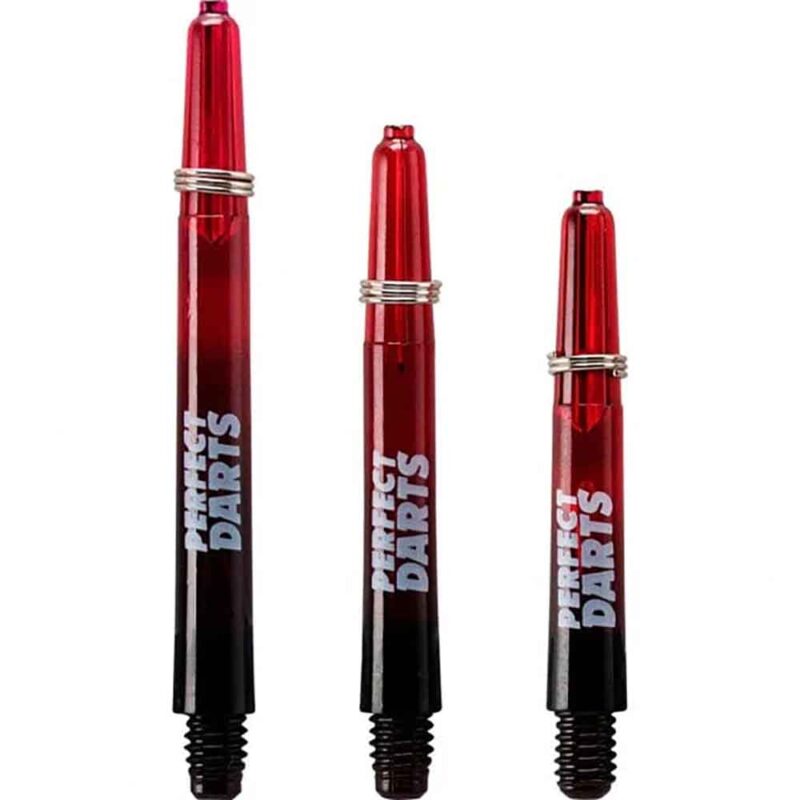 Billaresbalsalobre Cañas Perfectdarts Dos Tonos Negro Rojo Intermedia S1199