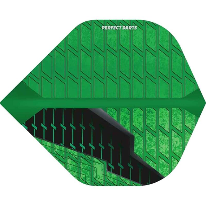 Billaresbalsalobre Plumas Perfect Darts Black Grenade No2 Std Verde F3367 - Imagen 3