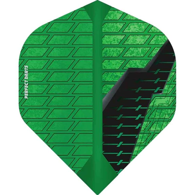 Billaresbalsalobre Plumas Perfect Darts Black Grenade No2 Std Verde F3367