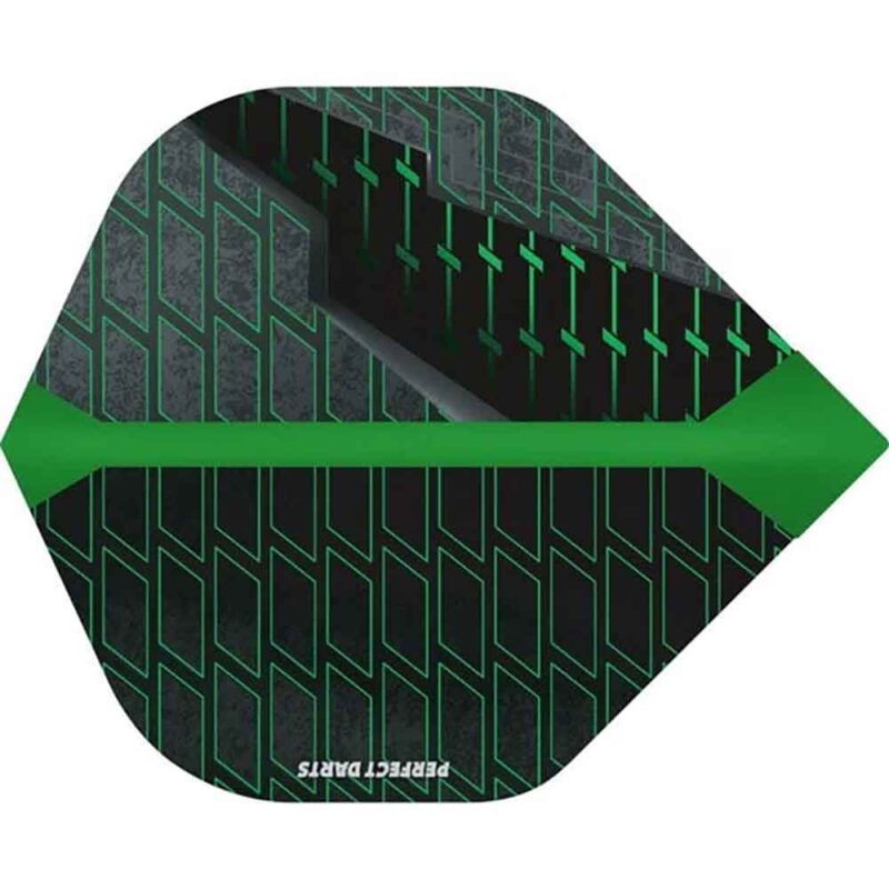 Billaresbalsalobre Plumas Perfect Darts Black Grenade No2 Std Negro Verde F3251 - Imagen 2