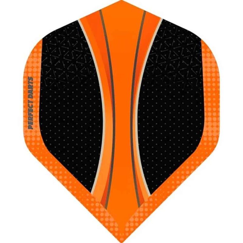Billaresbalsalobre Plumas Perfect Darts Solarfox No2 Std Negro Naranja F3249