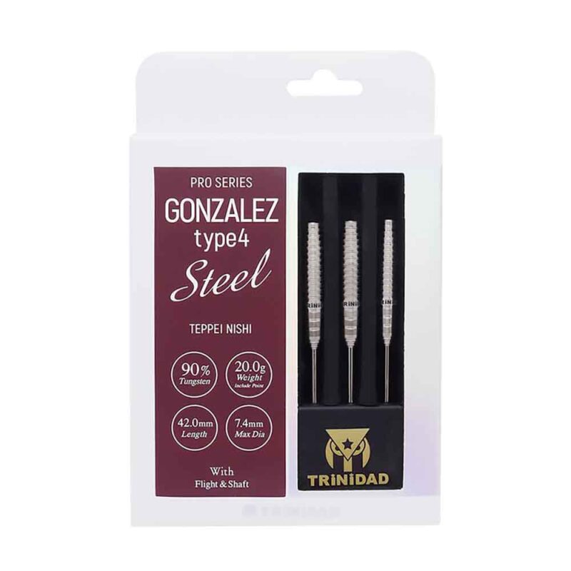 Billaresbalsalobre Dardos Trinidad Darts Gonzalez Type 4 P. Metal 90% 20g - Imagen 6