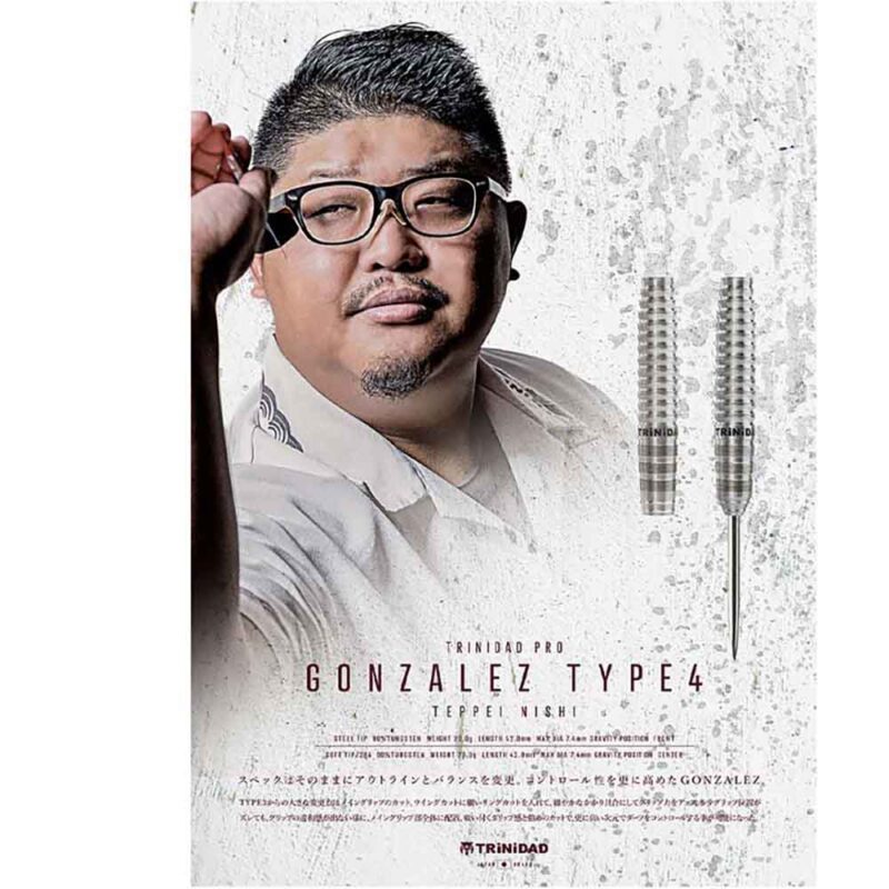 Billaresbalsalobre Dardos Trinidad Darts Gonzalez Type 4 P. Metal 90% 20g - Imagen 7
