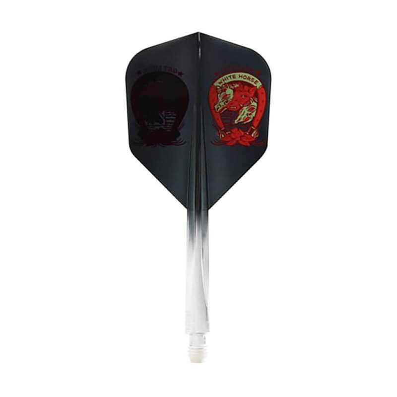 Billaresbalsalobre Plumas Condor Axe Shape Yuki Yamada Get Luck Transparente Negro M 27.5mm 3 Uds. - Imagen 2