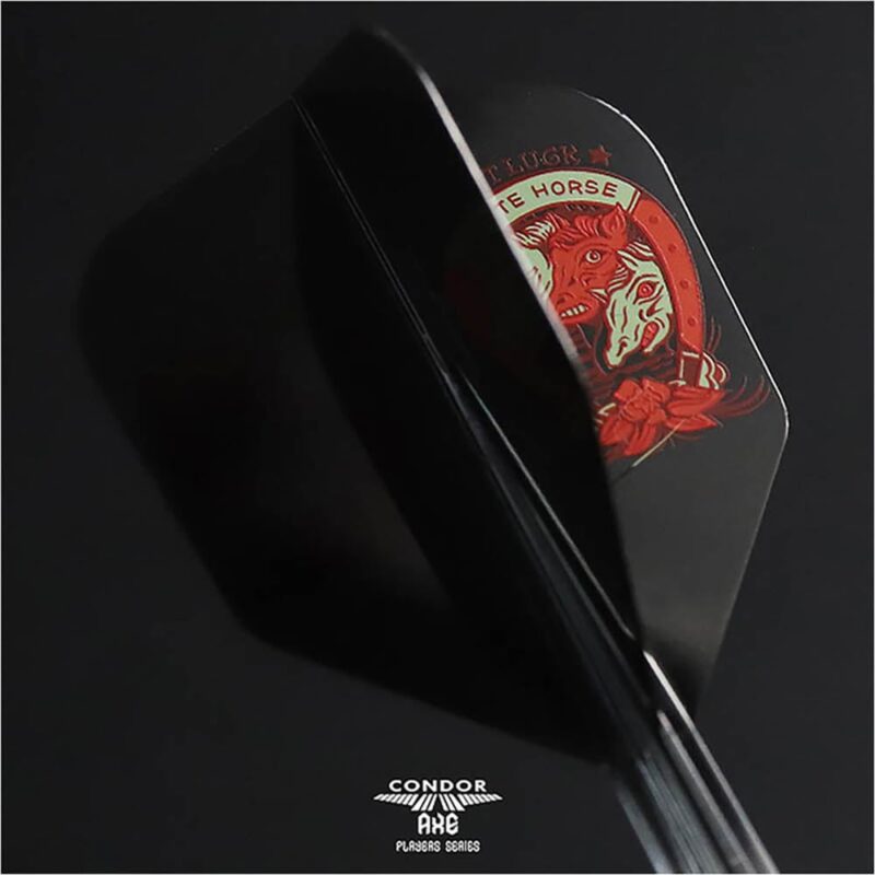 Billaresbalsalobre Plumas Condor Axe Shape Yuki Yamada Get Luck Transparente Negro M 27.5mm 3 Uds. - Imagen 3