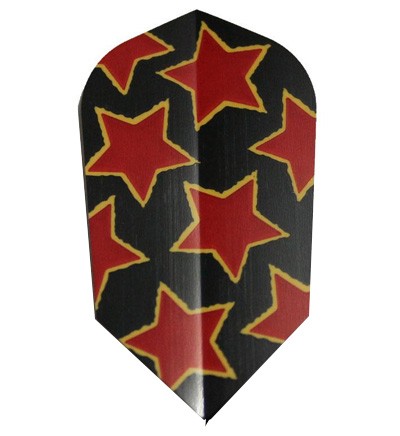 Billaresbalsalobre PLUMAS DARTRES Slim Red Stars PDR25