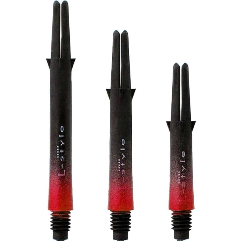 Billaresbalsalobre Cañas L-Style L-shaft Carbon Locked Straight Two tone Red 260 39mm