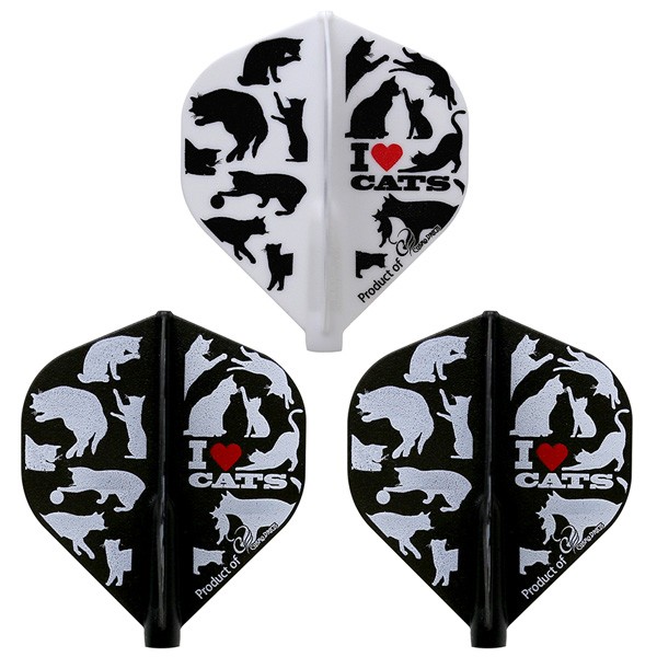 Billaresbalsalobre Plumas Fit Flight I Love Cats Standard 9629