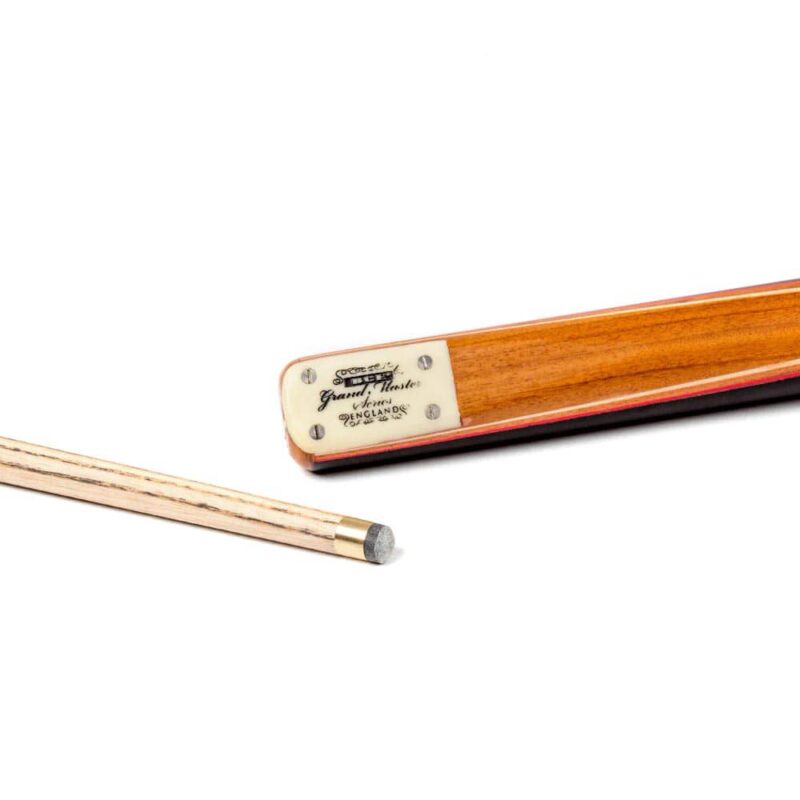 Billaresbalsalobre Taco BCE 3 piezas 3/4 Grand Master Snooker Negro/Natural/Rojo 145cm 9.5mm 17-19oz GM-400 - Imagen 3