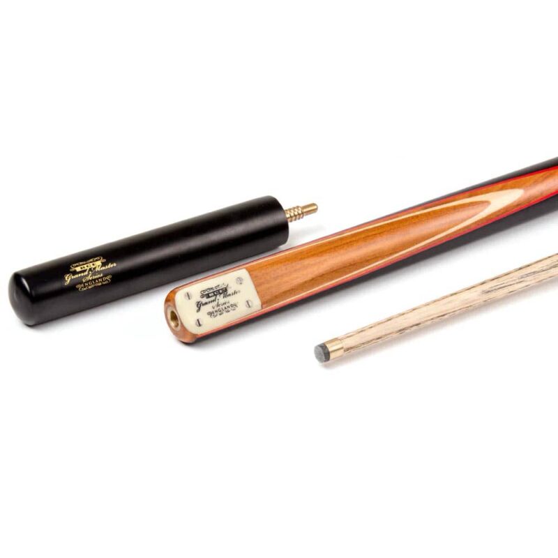 Billaresbalsalobre Taco BCE 3 piezas 3/4 Grand Master Snooker Negro/Natural/Rojo 145cm 9.5mm 17-19oz GM-400 - Imagen 4