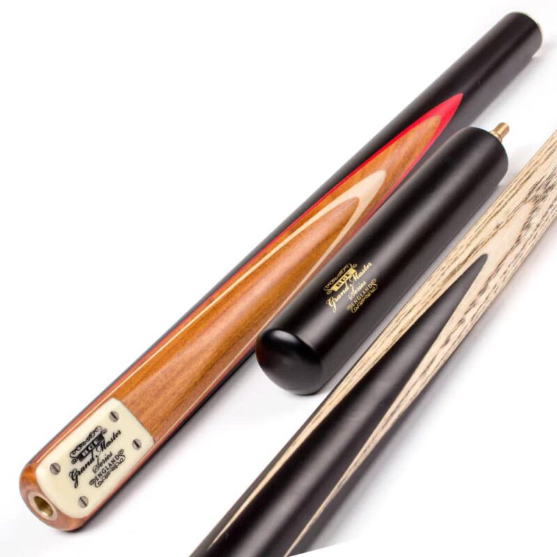 Billaresbalsalobre Taco BCE 3 piezas 3/4 Grand Master Snooker Negro/Natural/Rojo 145cm 9.5mm 17-19oz GM-400 - Imagen 5