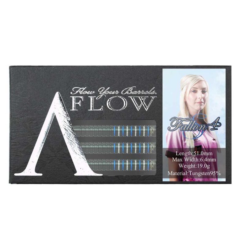 Billaresbalsalobre Dardos Dynasty Darts A-Flow Black Line Type X Fallon 4s 95% 19gr - Imagen 3