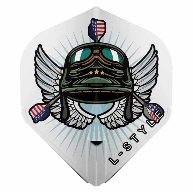 Billaresbalsalobre Plumas Champagne Flights L-Style L1EZ Standard Leonard Gates v3 White