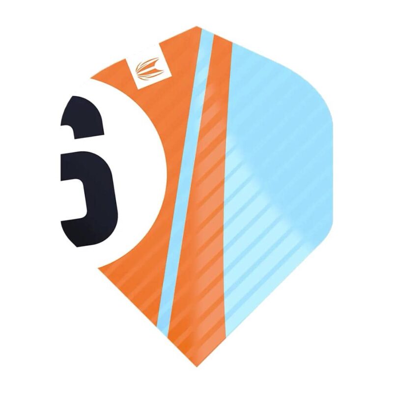 Billaresbalsalobre Plumas Target Chicane Pro.Ultra Orange Flights (3 Sets) No.2 Standard 337213 - Imagen 2