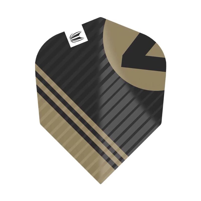 Billaresbalsalobre Plumas Target Chicane Pro.Ultra Black Flights (3 Sets) Ten-X Shape Mini 337221 - Imagen 2