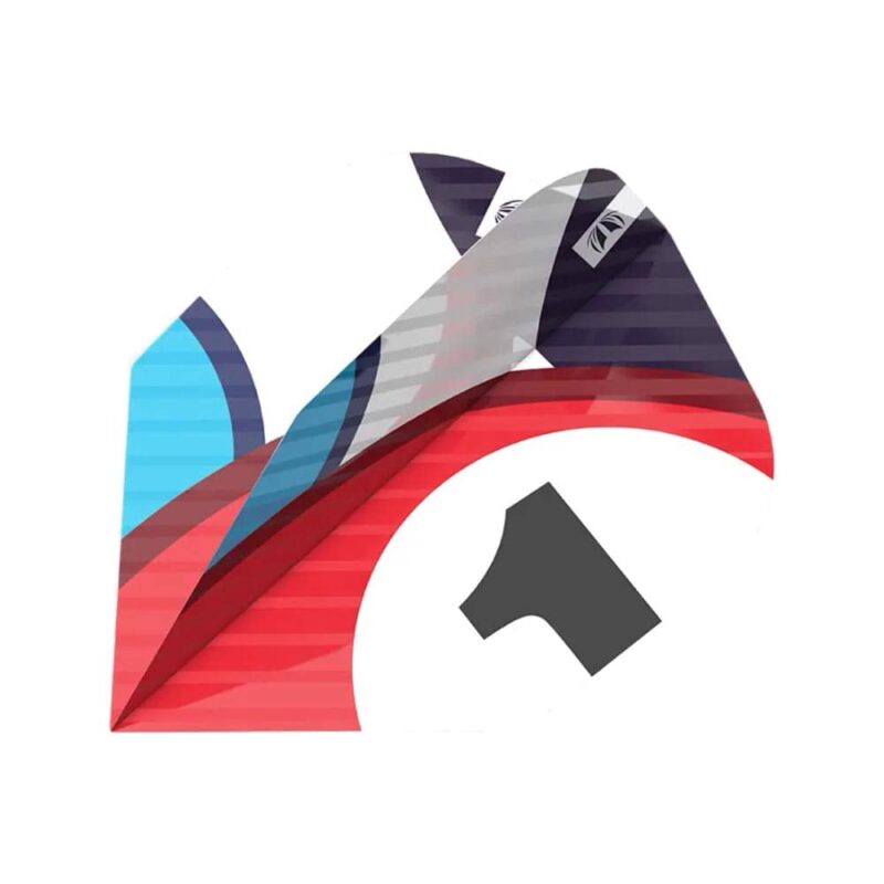 Billaresbalsalobre Plumas Target Chicane Pro.Ultra Blue Flights (3 Sets) Ten-X Shape Mini 337218 - Imagen 3