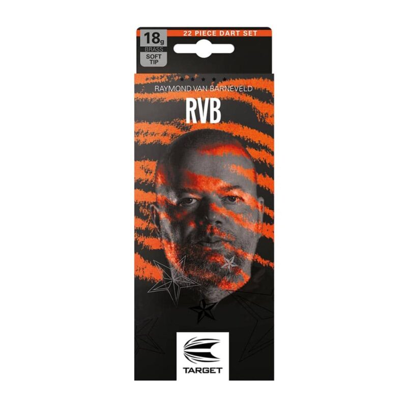 Billaresbalsalobre Dardos Target Raymond Van Barneveld RVB Brass 18gr 170015 - Imagen 4