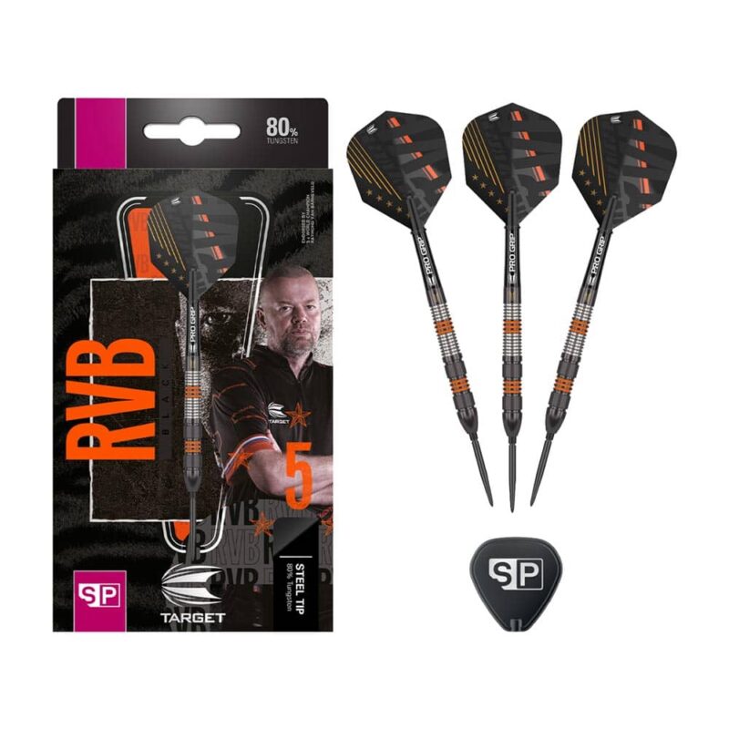 Billaresbalsalobre Dardos Target Raymond Van Barneveld RVB Black Edition SP 80% 21gr 190212 - Imagen 3