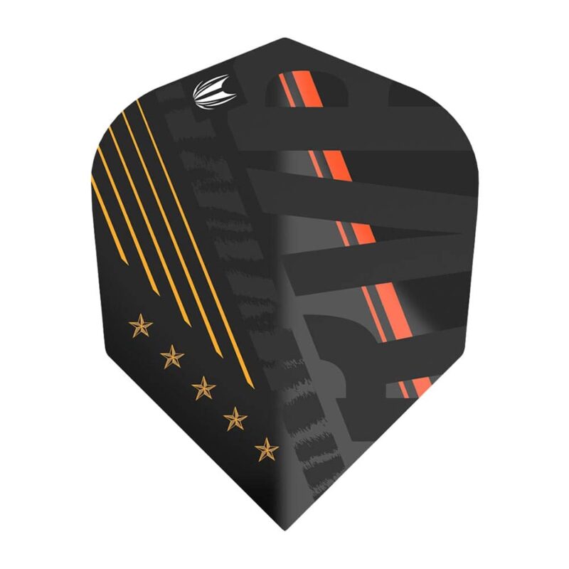 Billaresbalsalobre Plumas Target RVB 80% Raymond van Barneveld No.6 Shape Negro 337050 - Imagen 2
