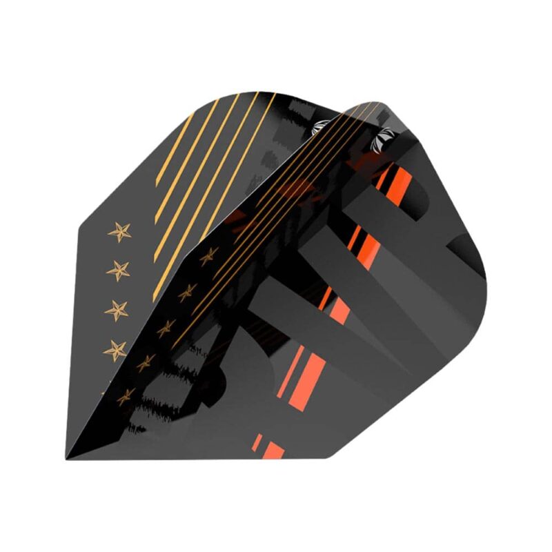 Billaresbalsalobre Plumas Target RVB 80% Raymond van Barneveld No.6 Shape Negro 337050