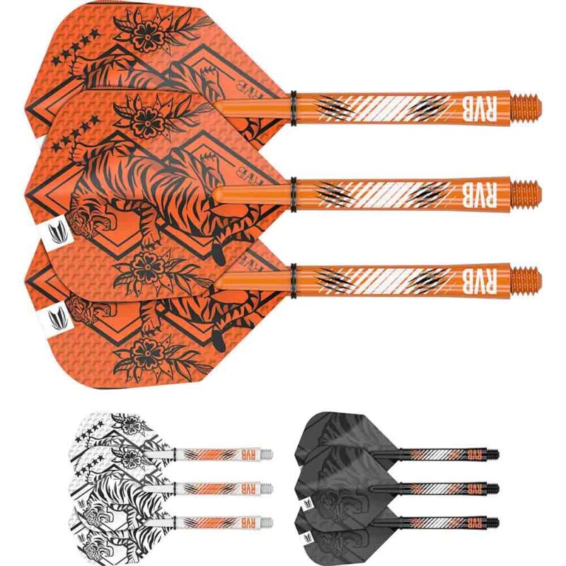 Billaresbalsalobre Plumas Target Raymon Van Barneveld Ink Bundle (3 Sets) Plumas + Cañas Intermediate 420002 - Imagen 3