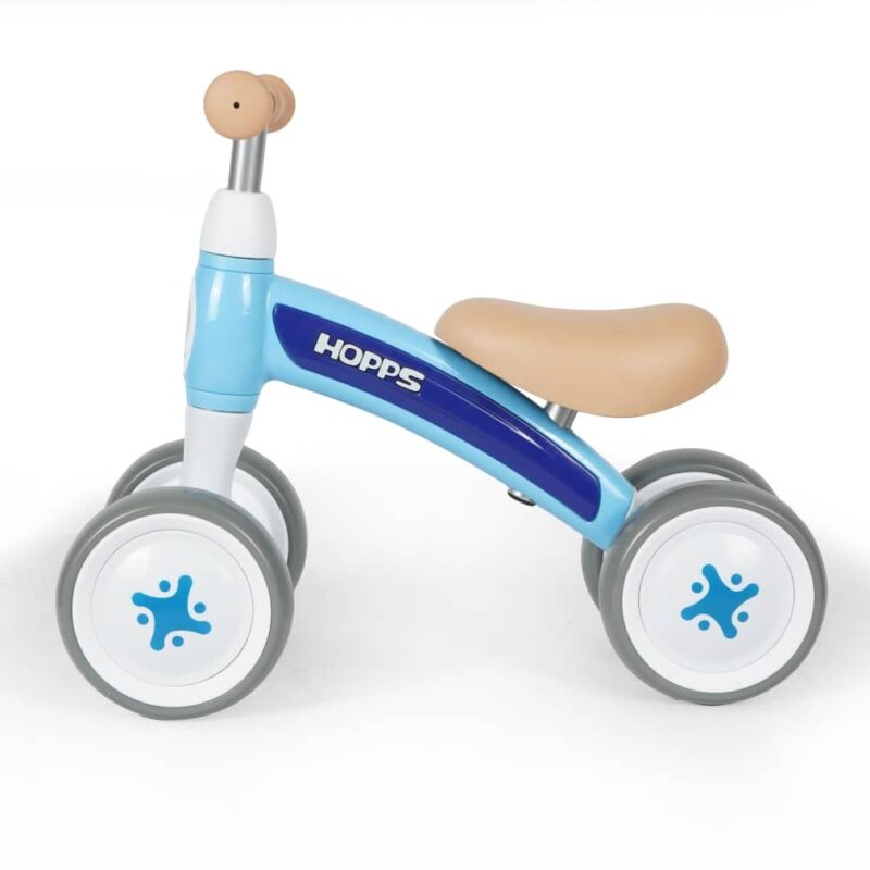 Billaresbalsalobre Correpasillos Qplay Hopps 4 Ruedas 50x23x40 cm Azul 5777 - Imagen 2