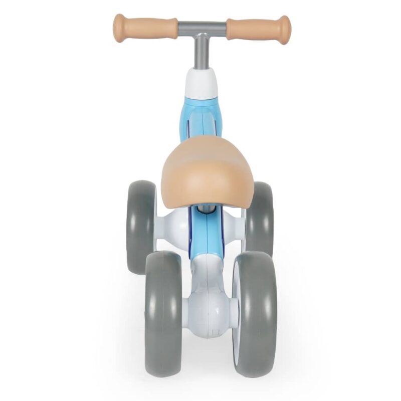 Billaresbalsalobre Correpasillos Qplay Hopps 4 Ruedas 50x23x40 cm Azul 5777 - Imagen 5