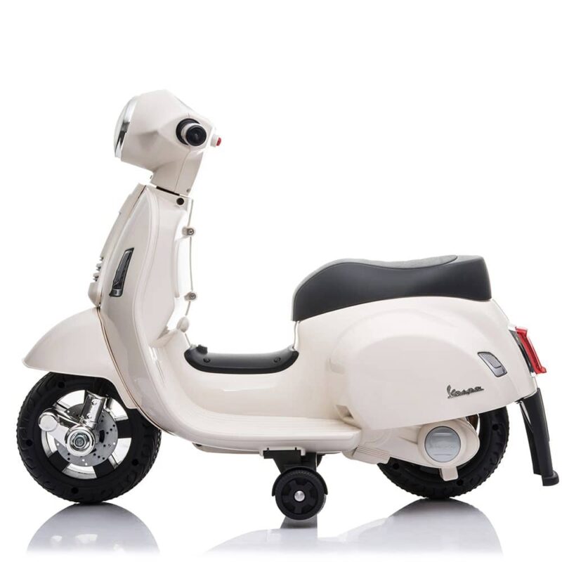 Billaresbalsalobre Mini Moto Vespa Eléctrica 6v Blanco 7686 - Imagen 4