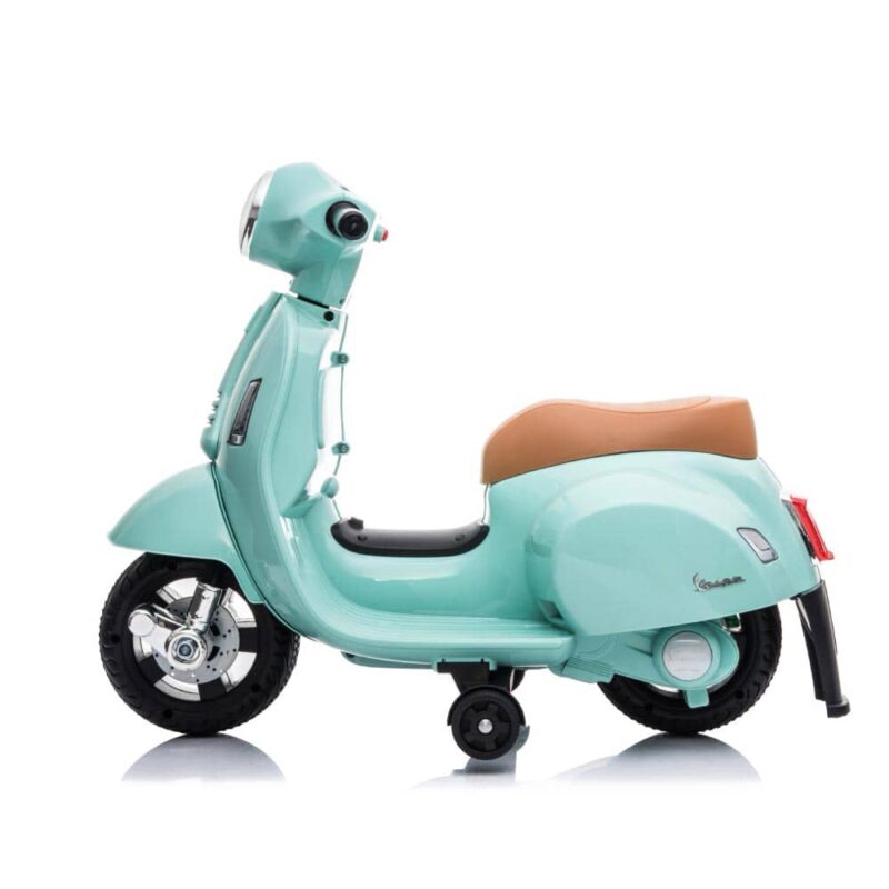 Billaresbalsalobre Mini Moto Vespa Eléctrica 6v Verde 7793 - Imagen 6